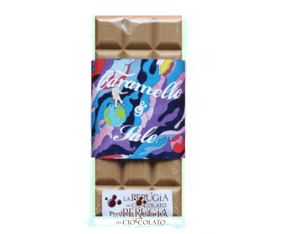 Tavoletta di cioccolato al latte Caramello e Sale