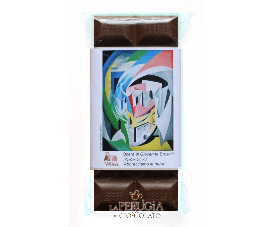 Tavoletta di cioccolato al latte Opera di Giovanna Bruschi