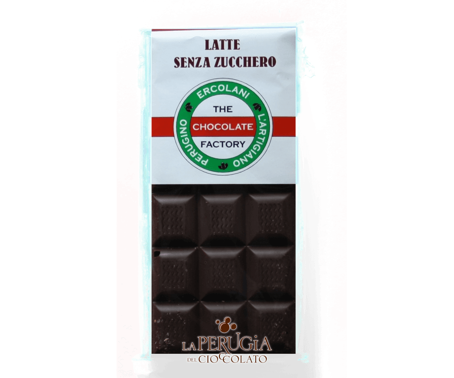 Tavoletta di cioccolato al latte Senza Zucchero