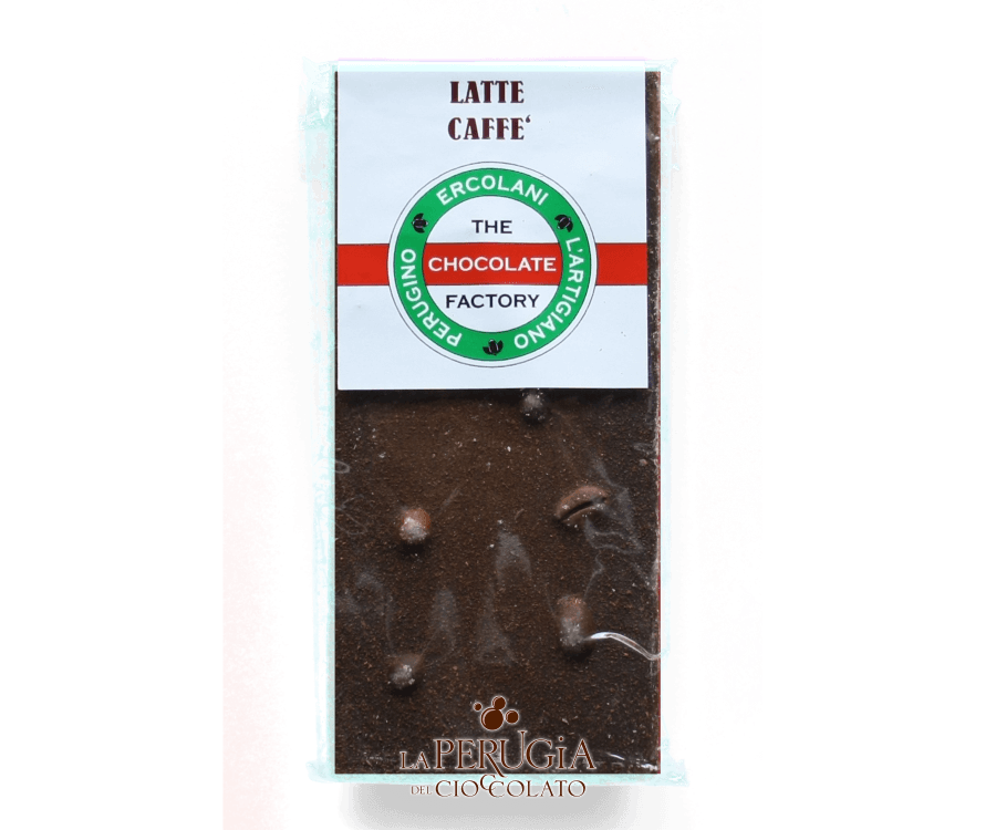 Tavoletta di cioccolato al latte e Caffè L’Artigiano Perugino