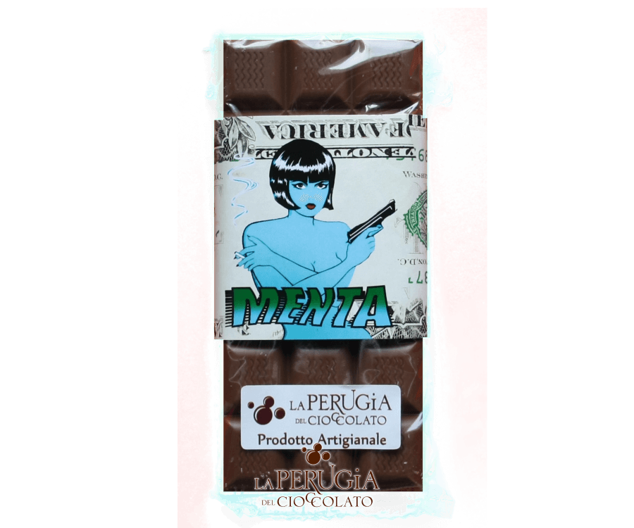 Tavoletta di cioccolato al latte e Menta