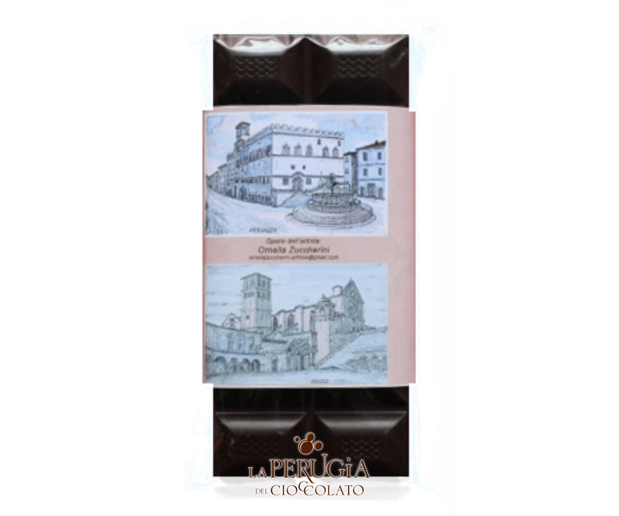Tavoletta di cioccolato fondente Opera di Ornella Zuccherini