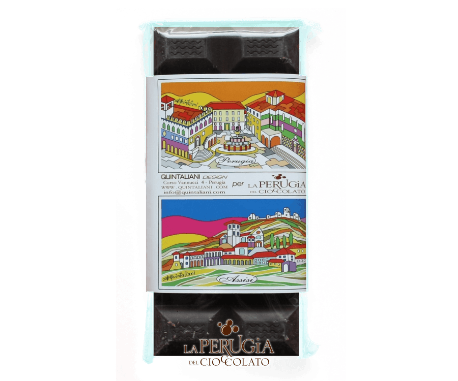 Tavoletta di cioccolato fondente Opera di Quintaliani