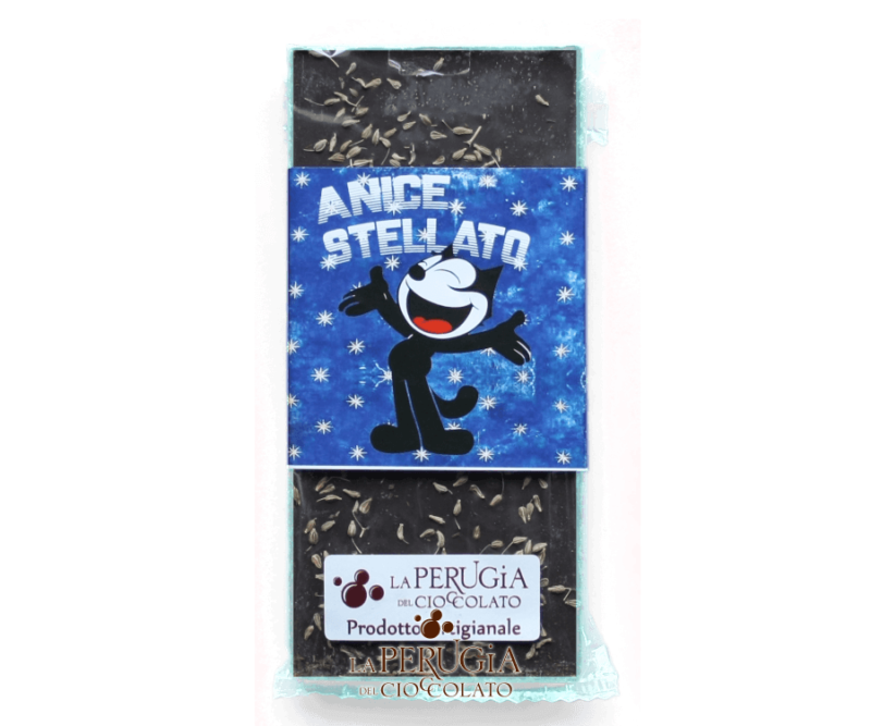 Tavoletta di cioccolato fondente con Anice Stellato