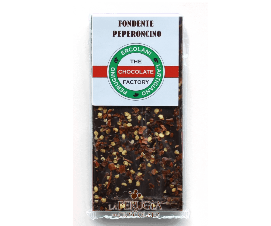Tavoletta di cioccolato fondente con Peperoncino L’Artigiano Perugino