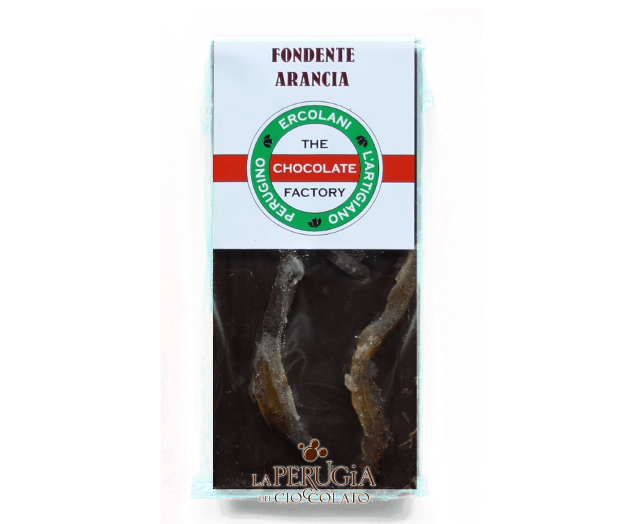 Tavoletta di cioccolato fondente e Arancia L’Artigiano Perugino