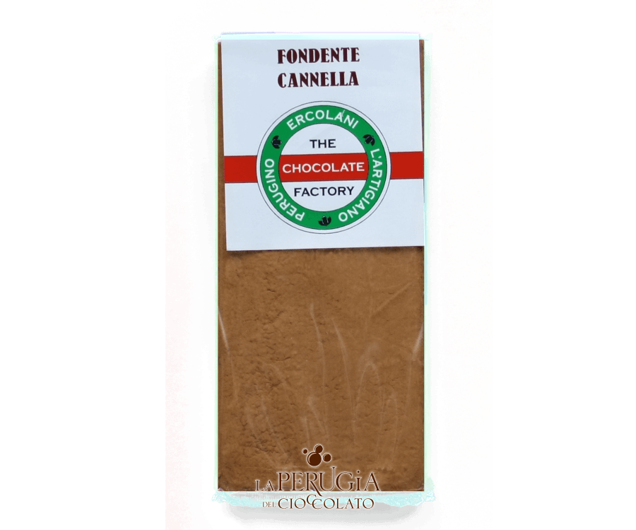 Tavoletta di cioccolato fondente e Cannella L’Artigiano Perugino